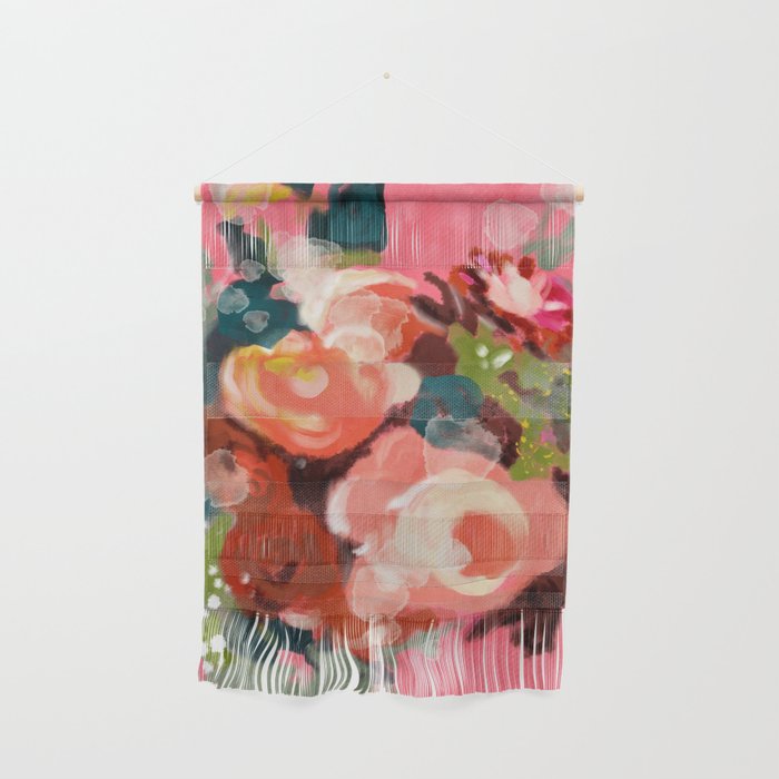 bloom it, abstract art Wall Hanging Gallery Image 1
