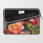 bloom it, abstract art Laptop Sleeve Gallery Image 2