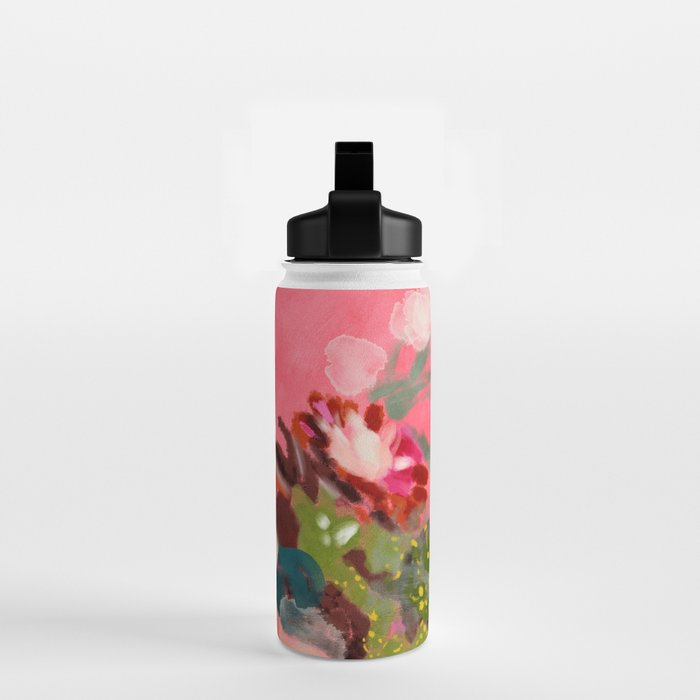 bloom it, abstract art Water Bottle Gallery Image 2