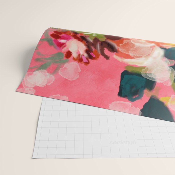 bloom it, abstract art Wrapping Paper Gallery Image 2