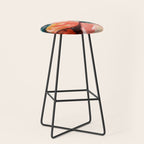 bloom it, abstract art Stool Gallery Image 1