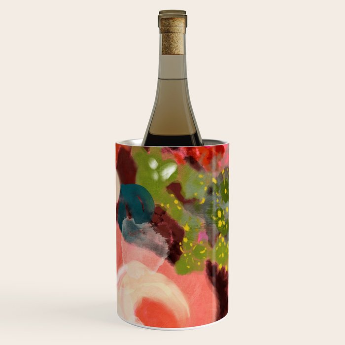 bloom it, abstract art Wine Chiller Gallery Image 3