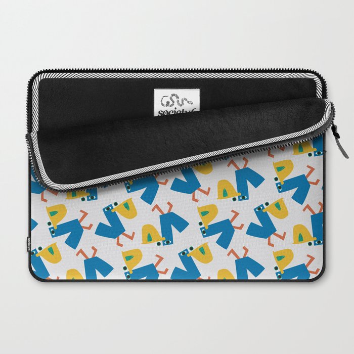 Pelican's Lunch Pattern Laptop Sleeve Gallery Image 2