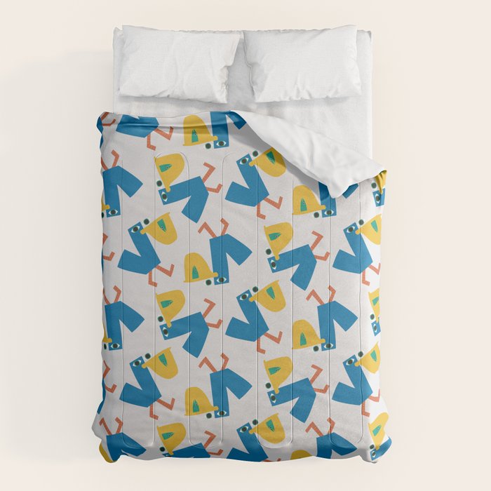 Pelican's Lunch Pattern Comforter Gallery Image 6