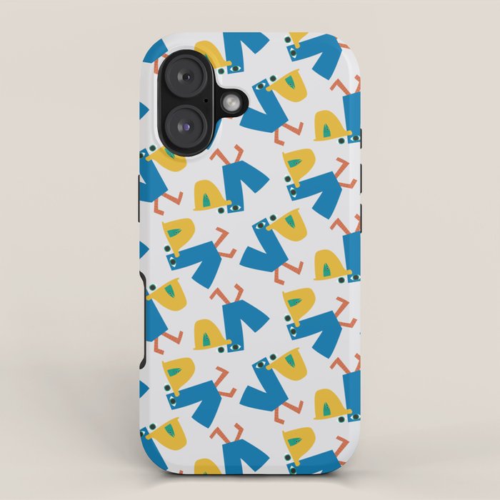 Pelican's Lunch Pattern iPhone Case Gallery Image 1