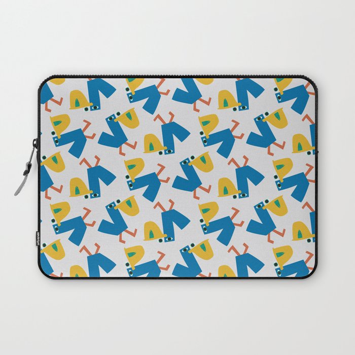 Pelican's Lunch Pattern Laptop Sleeve Gallery Image 1