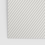 Angular Stripes - White and Grey Poster Gallery Image 3