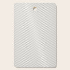 Angular Stripes - White and Grey Cutting Board Gallery Image 1