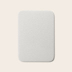 Angular Stripes - White and Grey Bath Mat Gallery Image 1