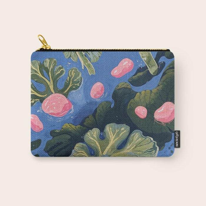 Oceanic Life - Plants and Flowers Carry All Pouch Gallery Image 1