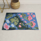 Oceanic Life - Plants and Flowers Rug Gallery Image 1