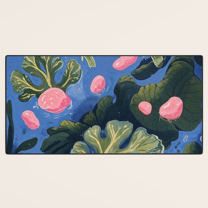 Oceanic Life - Plants and Flowers Desk Mat Gallery Image 3