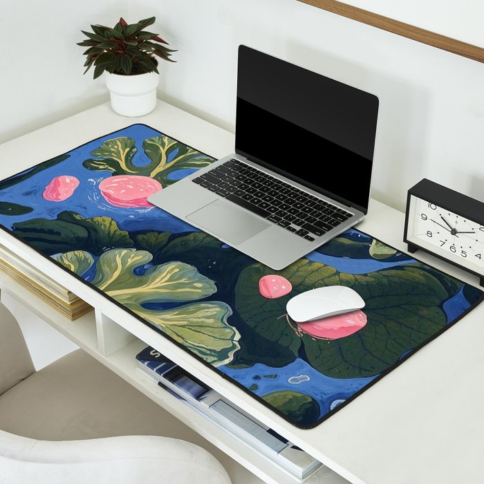 Oceanic Life - Plants and Flowers Desk Mat Gallery Image 2