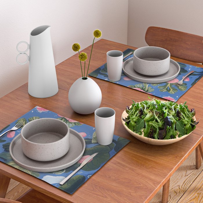 Oceanic Life - Plants and Flowers Placemat Gallery Image 2