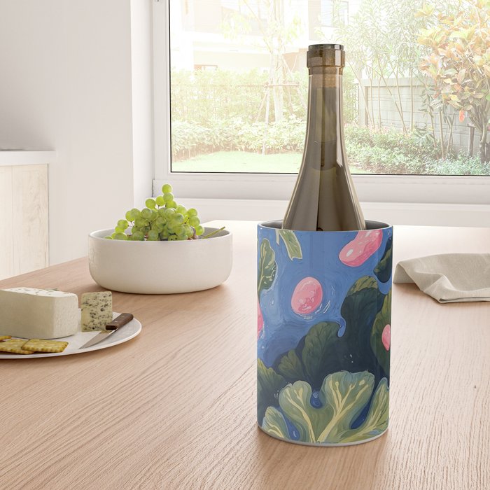 Oceanic Life - Plants and Flowers Wine Chiller Gallery Image 4