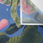 Oceanic Life - Plants and Flowers Wall Tapestry Gallery Image 3