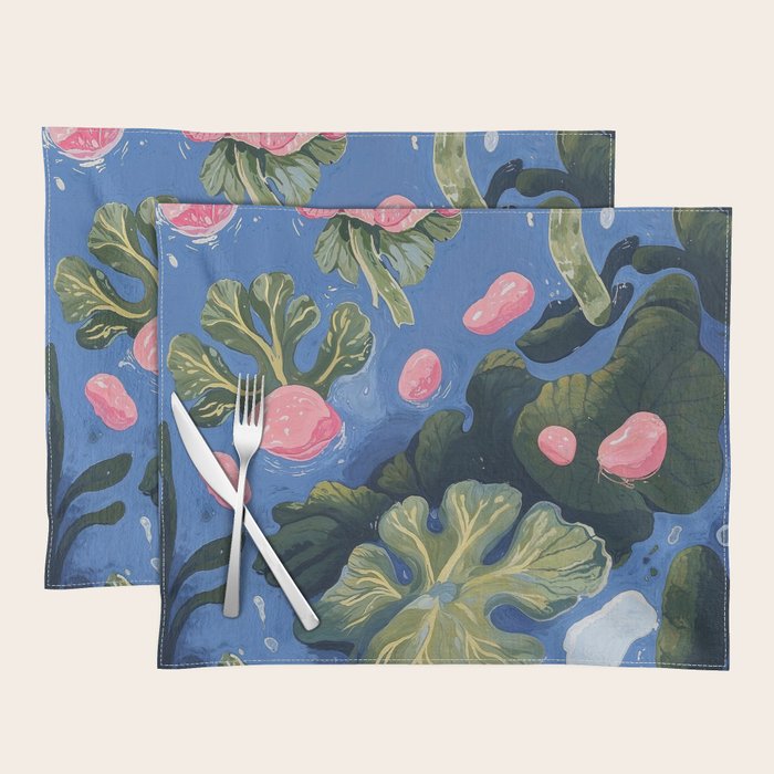 Oceanic Life - Plants and Flowers Placemat Gallery Image 1