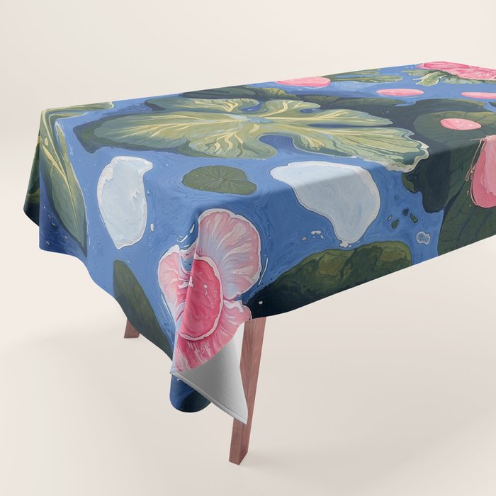 Oceanic Life - Plants and Flowers Tablecloth Gallery Image 1