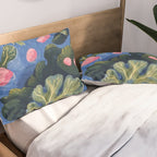 Oceanic Life - Plants and Flowers Pillow Sham Gallery Image 2