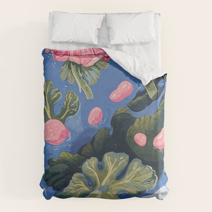Oceanic Life - Plants and Flowers Duvet Cover Gallery Image 1
