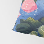 Oceanic Life - Plants and Flowers Pillow Sham Gallery Image 4