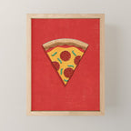 FAST FOOD / Pizza Mini Art Print Gallery Image 1