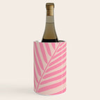 Pink And Blush Palm Leaf Wine Chiller Gallery Image 1