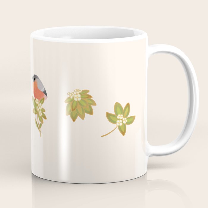 Eurasian bullfinch Coffee Mug Gallery Image 1