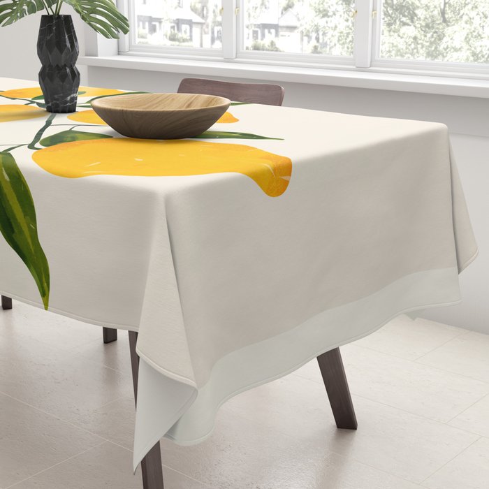 Lemon 3 Tablecloth Gallery Image 3