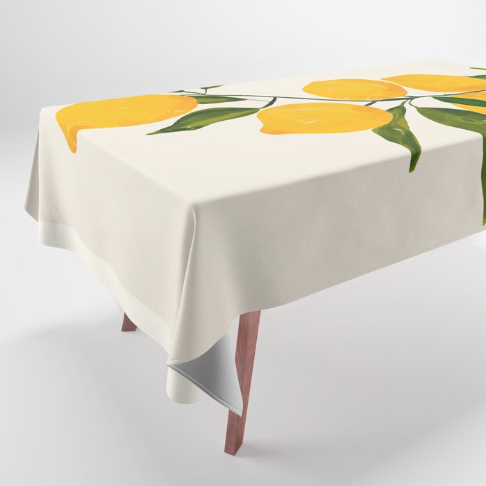 Lemon 3 Tablecloth Gallery Image 1
