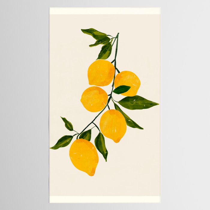 Lemon 3 Tablecloth Gallery Image 2