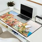 Bella Italia - Manarola, Cinque Terre Italy - Photo Society6 Art Print - Holiday Travel Photography Desk Mat Gallery Image 2