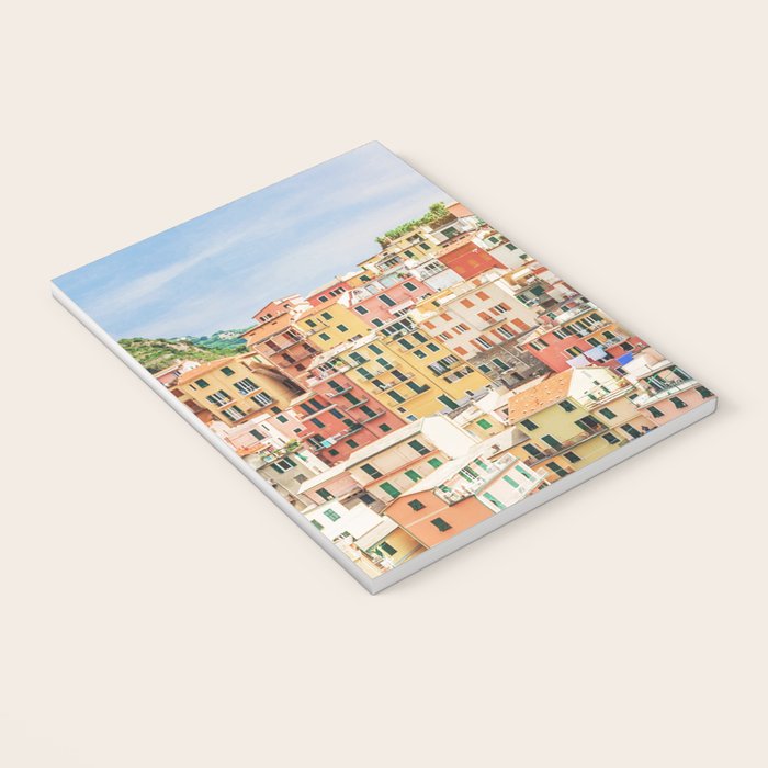 Bella Italia - Manarola, Cinque Terre Italy - Photo Society6 Art Print - Holiday Travel Photography Notebook Gallery Image 3