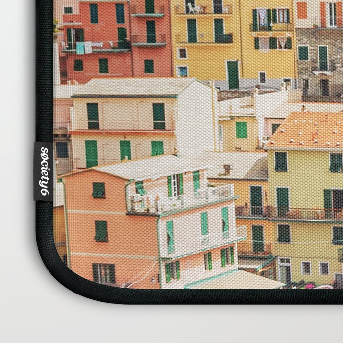 Bella Italia - Manarola, Cinque Terre Italy - Photo Society6 Art Print - Holiday Travel Photography Laptop Sleeve Gallery Image 3