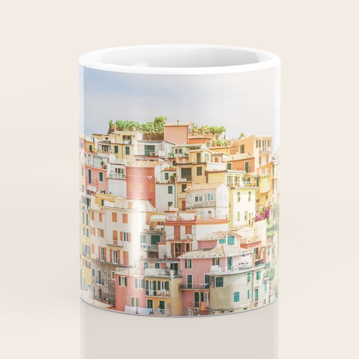 Bella Italia - Manarola, Cinque Terre Italy - Photo Society6 Art Print - Holiday Travel Photography Coffee Mug Gallery Image 4