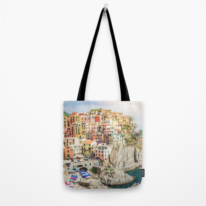 Bella Italia - Manarola, Cinque Terre Italy - Photo Society6 Art Print - Holiday Travel Photography Tote Bag Gallery Image 2