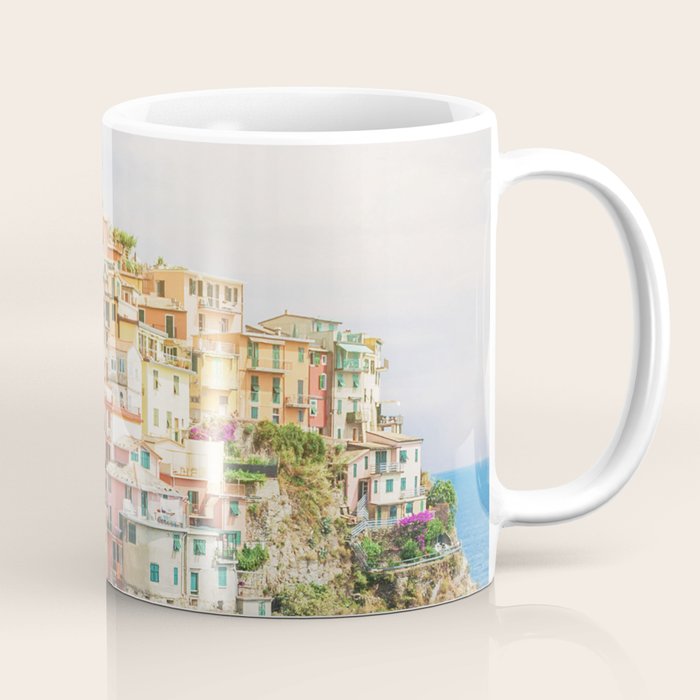 Bella Italia - Manarola, Cinque Terre Italy - Photo Society6 Art Print - Holiday Travel Photography Coffee Mug Gallery Image 1
