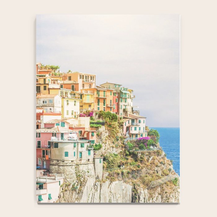 Bella Italia - Manarola, Cinque Terre Italy - Photo Society6 Art Print - Holiday Travel Photography Notebook Gallery Image 4