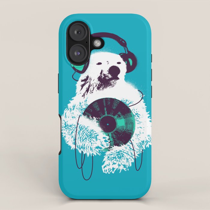 Record Bear iPhone Case Gallery Image 1