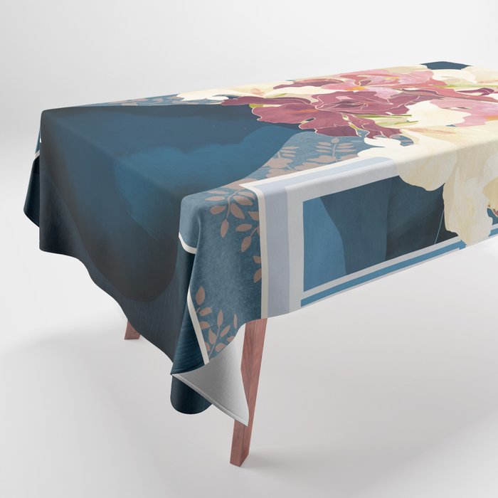 Cottage Iris View Tablecloth Gallery Image 1