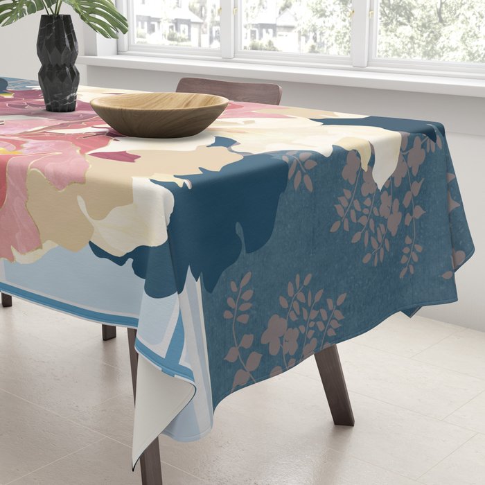 Cottage Iris View Tablecloth Gallery Image 3