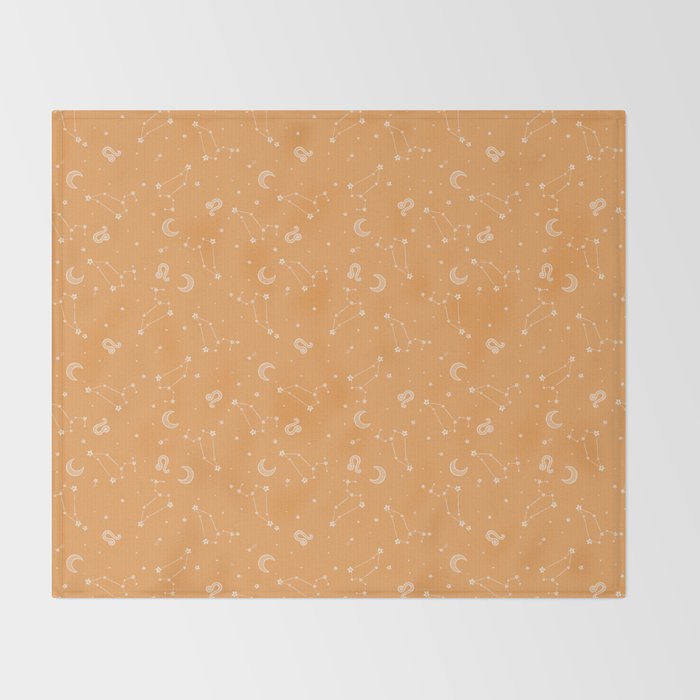 Leo Constellation Throw Blanket Gallery Image 2