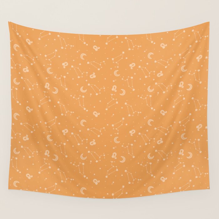 Leo Constellation Wall Tapestry Gallery Image 4