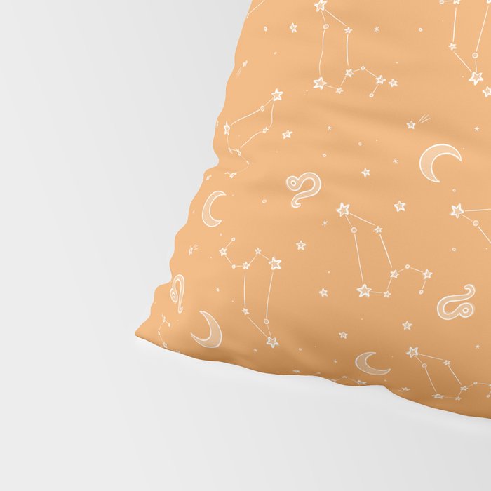 Leo Constellation Pillow Sham Gallery Image 4