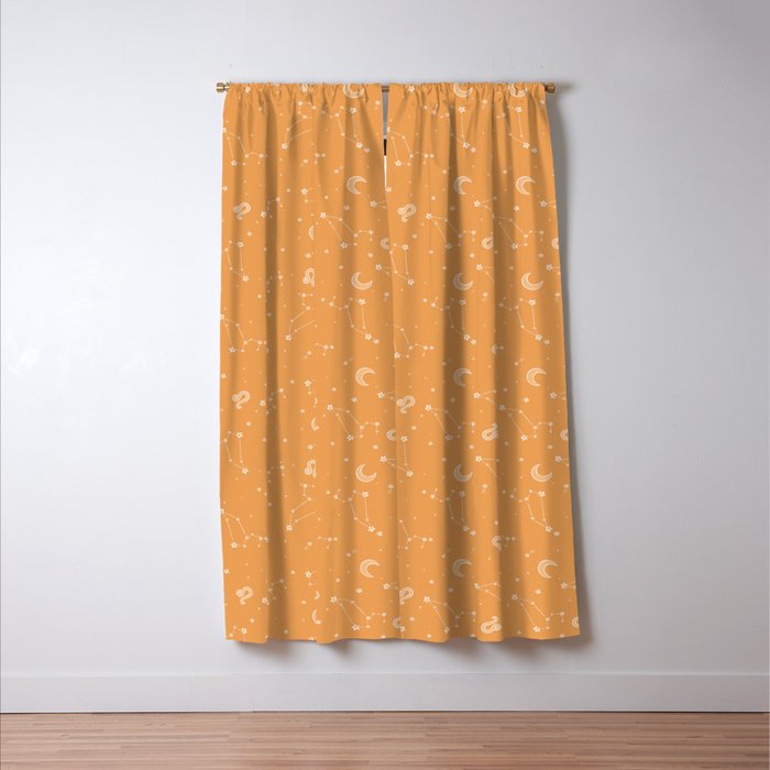 Leo Constellation Window Curtain Gallery Image 3