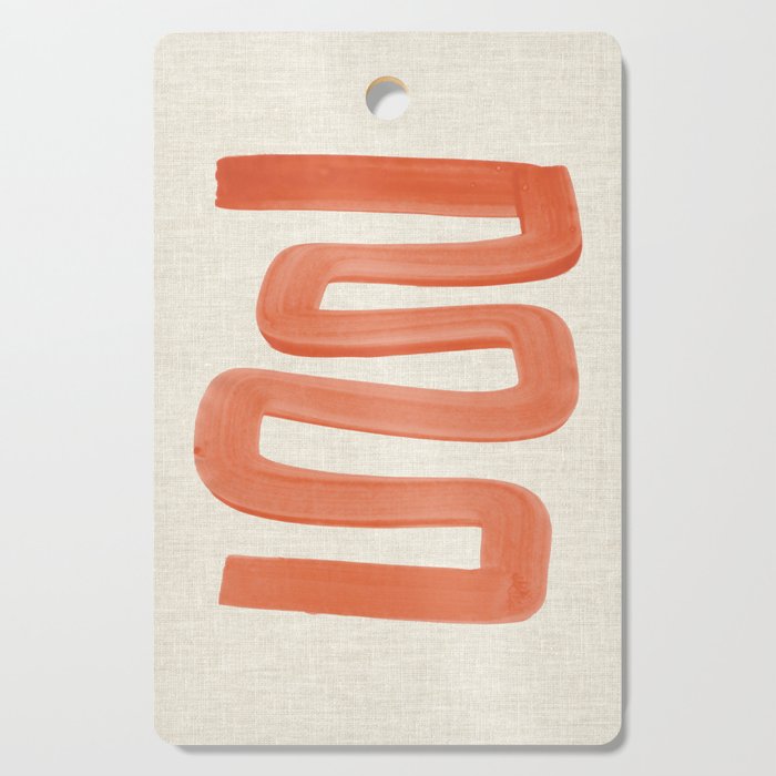 Orange Ghost Road  Cutting Board Gallery Image 1