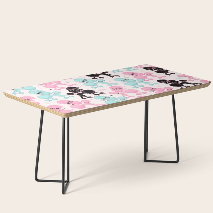 Poodlerama Retro Poodles Coffee Table Gallery Image 1