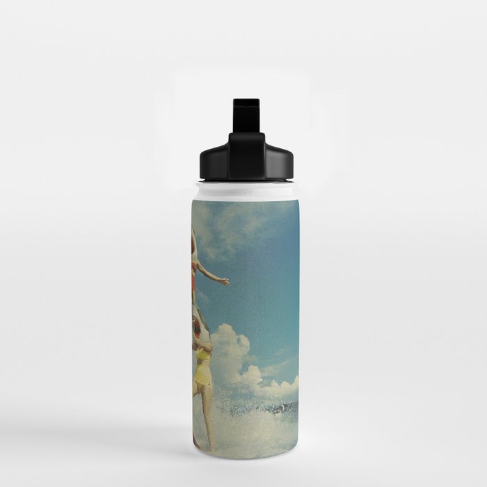 On Evil Beach - Shark Attack Water Bottle Gallery Image 2