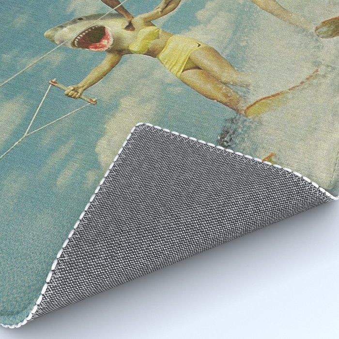 On Evil Beach - Shark Attack Rug Gallery Image 4