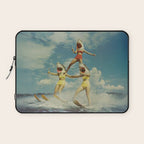 On Evil Beach - Shark Attack Laptop Sleeve Gallery Image 1